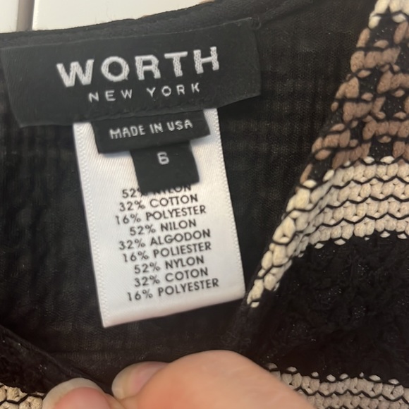 Worth New York- fall dress size 6 - Picture 3 of 7